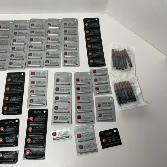 NEW Mary Kay Lipstick Lipgloss Lot 116 Samples - Picture 4 of 4